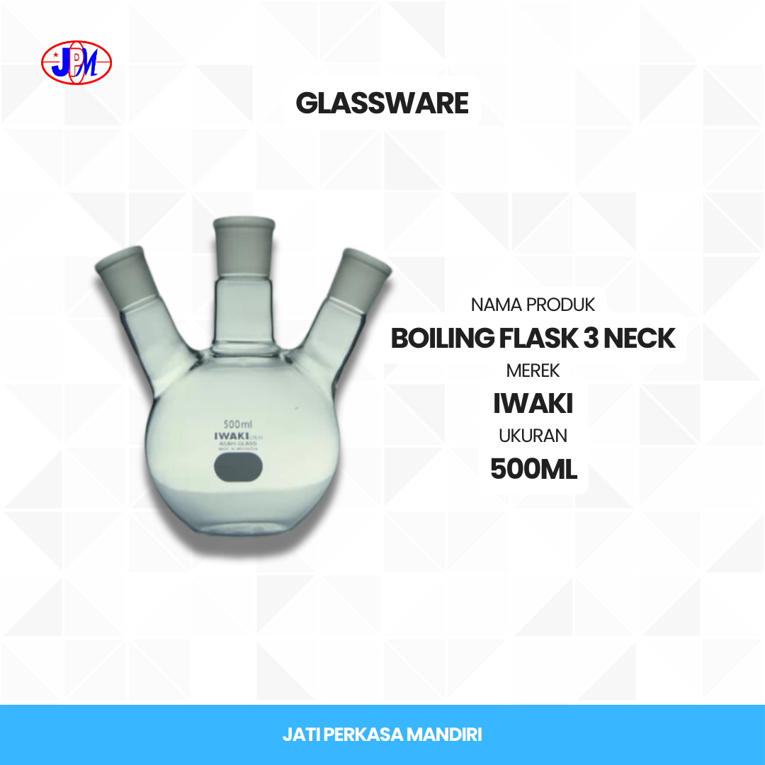 Iwaki - Boiling Flask 3 Neck - Gambar 3