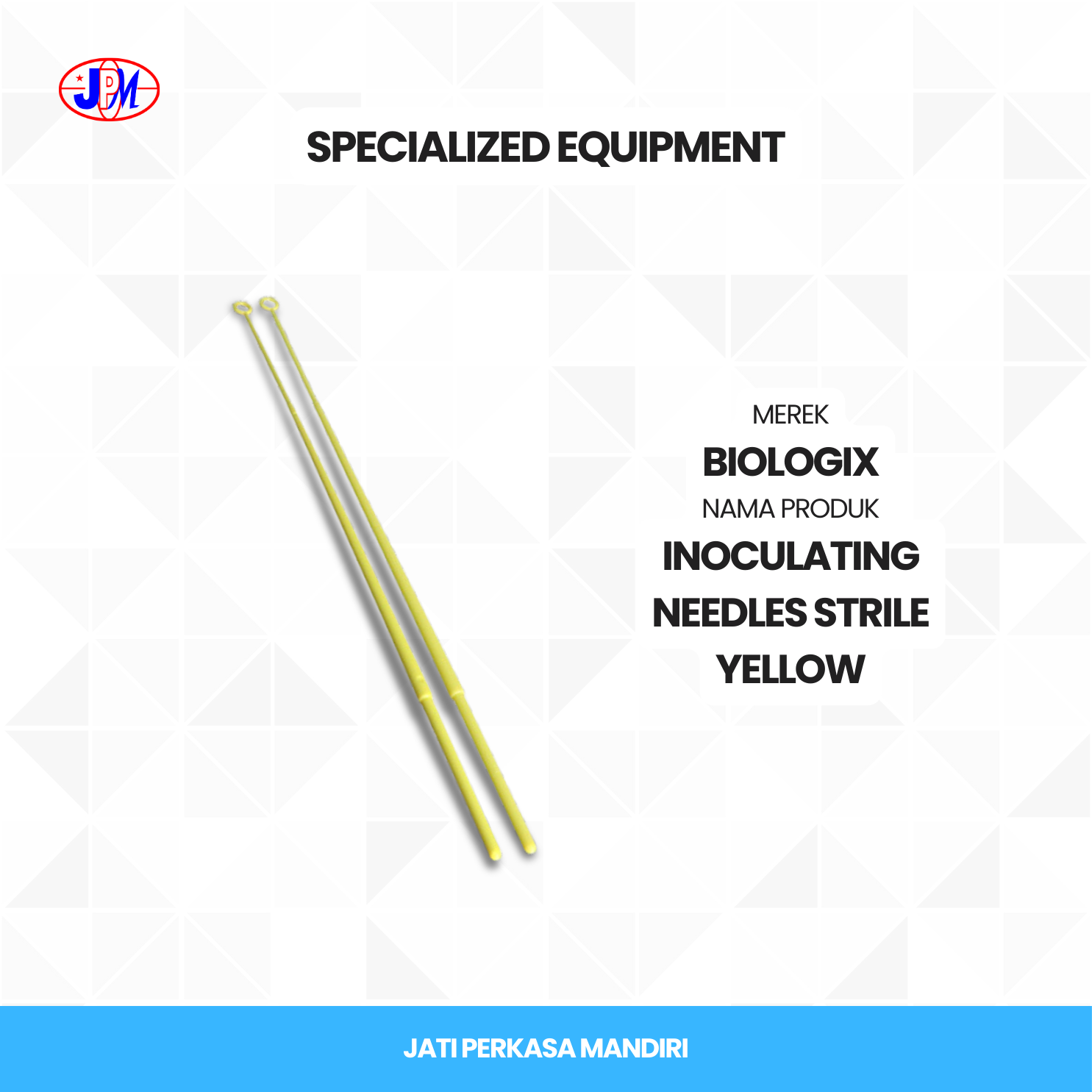 Biologix - Inoculating Needles Strile Yellow - Gambar 2